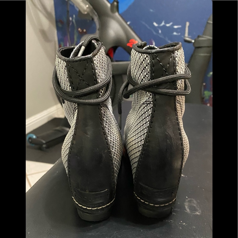 SOREL 1964 Premium Canvas' Waterproof Wedge Bootie - Picture 8 of 10